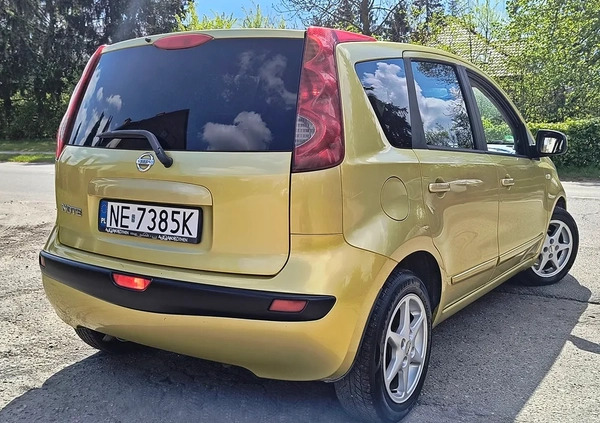 Nissan Note cena 9999 przebieg: 189462, rok produkcji 2006 z Elbląg małe 497